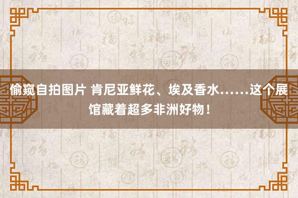 偷窥自拍图片 肯尼亚鲜花、埃及香水……这个展馆藏着超多非洲好物！