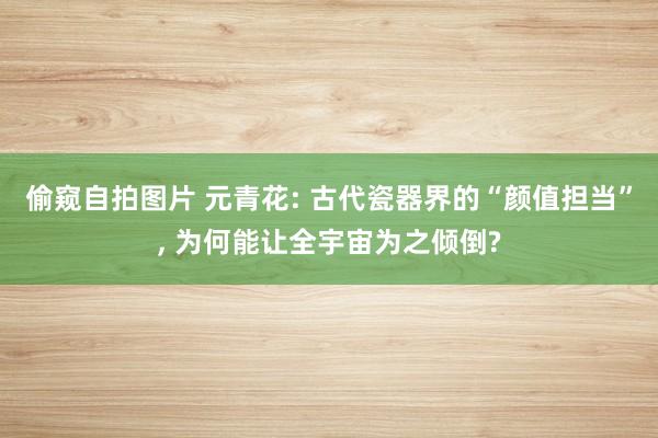 偷窥自拍图片 元青花: 古代瓷器界的“颜值担当”, 为何能让全宇宙为之倾倒?
